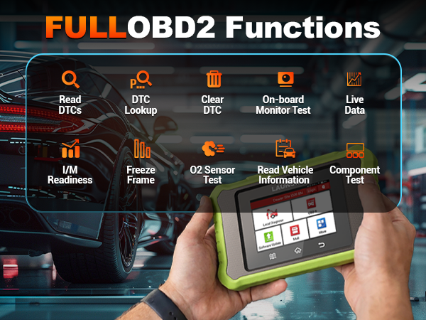 Full OBD2 Functions