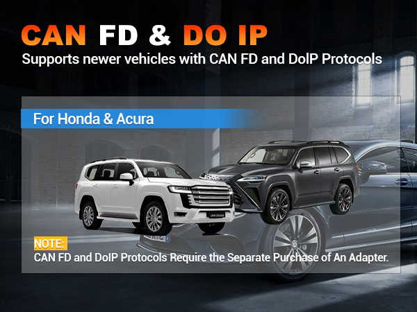 CAN FD & DOIP Protocol Support
